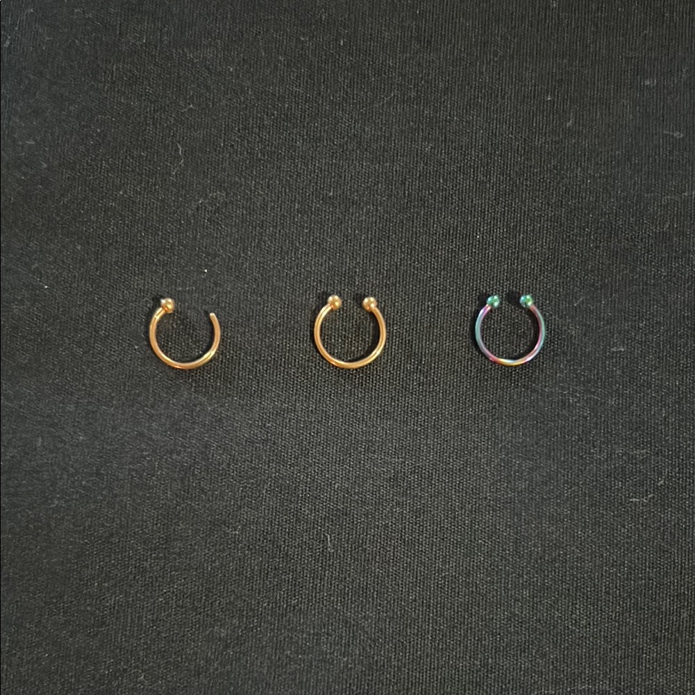 Fake Nose Rings